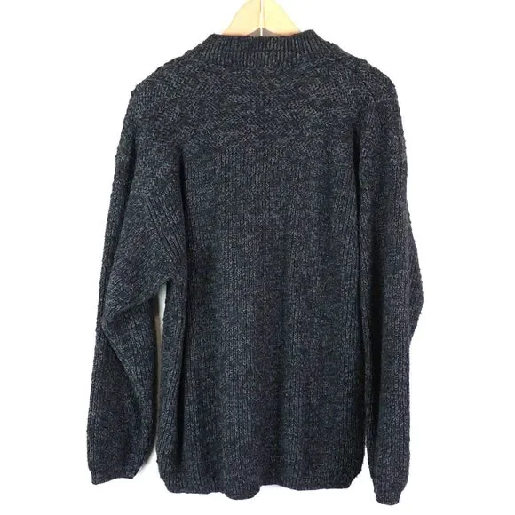 Eddie Bauer Heavy Knit Knitted cotton Sweater size L - Picture 2 of 3